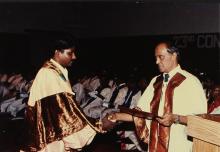 Prof. L.S. Srinath distributes degree certificates to students
