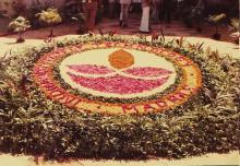 A photograph of the IIT Madras logo, 1983