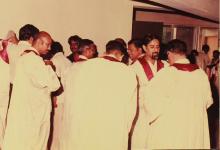 Faculty members and other staff at IIT Madras, 1983