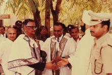 Mr. Giani Zail Singh at IIT Madras, 1983