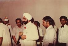 Mr. Giani Zail Singh at IIT Madras, 1983