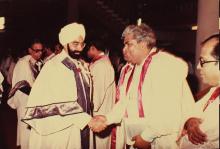 Mr. Giani Zail Singh meets IIT Madras faculty, 1983