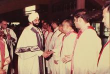 Mr. Giani Zail Singh at IIT Madras, 1983