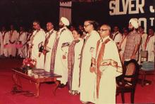 At the 20th convocation, 1983