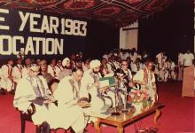 At the 20th convocation of IIT Madras, 1983