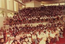 A section of the audience at the 20th convocation, 1983