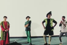 Students performing a skit at the Accurum event