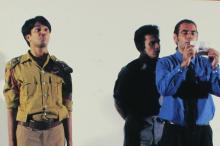 Students performing a skit at the Accurum event