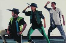 Students performing a skit at the Accurum event