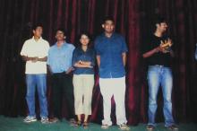 Students performing a skit at the Accurum event