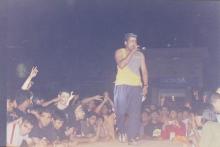 Moksha performs during Saarang 2005’s Rock Show