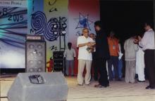 Prize distribution, Saarang 2005
