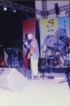 Jeff Coffin performs at the Jazz Show, Saarang 2005