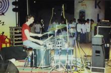 French rock band Matmatah performs at Saarang 2005