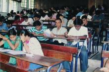 Participants at a Saarang event, 2005