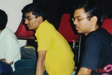 Audience members at a Saarang event, 2005