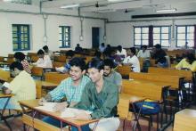 Participants at a Saarang event, 2005
