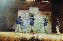 Students dancing at the Choreo Nite event