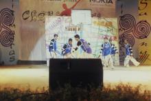 Students participating in the Choreo Nite event