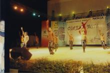 Students dancing at the Choreo Nite event