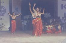 Students participating in the Choreo Nite competition
