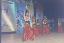 Students participating in the Choreo Nite event