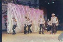 Students participating in the Choreo Nite event