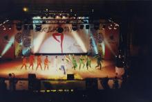 Group dance at the Choreo Nite event