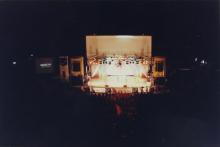 View of the stage at the Choreo Nite event