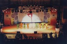 Students participating in the Choreo Nite competition