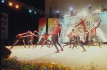 Students participating in the Choreo Nite competition