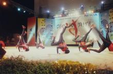 Students participating in the Choreo Nite competition