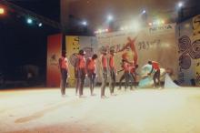 Students participating in the Choreo Nite competition