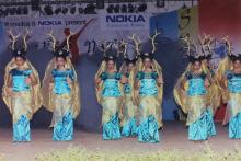 Students participating in the Choreo Nite competition