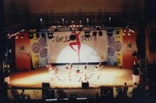 A view of the stage at the Choreo Nite competition