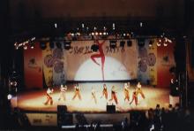 Students participating in the Choreo Nite competition