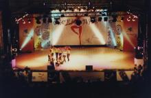 Students participating in the Choreo Nite competition