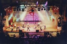 Students participating in the Choreo Nite competition