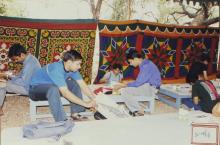 At an event during Saarang, 2003