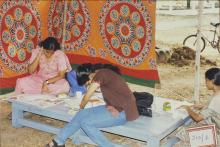 At an event during Saarang, 2003