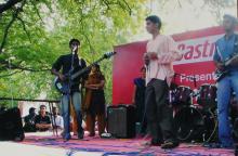 A Light Music group performs during Saarang, 2005
