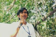 An announcement given during Saarang 2005