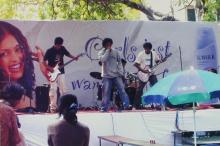 A Western Music competition during Saarang, 2005 