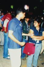 Students at Saarang