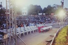 A view of the Open Air Theatre 