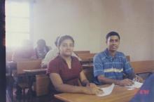 Scrabble competition at Saarang