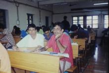 Scrabble competition at Saarang