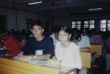 Scrabble competition at Saarang