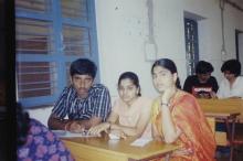 Scrabble competition at Saarang