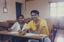 Scrabble competition at Saarang